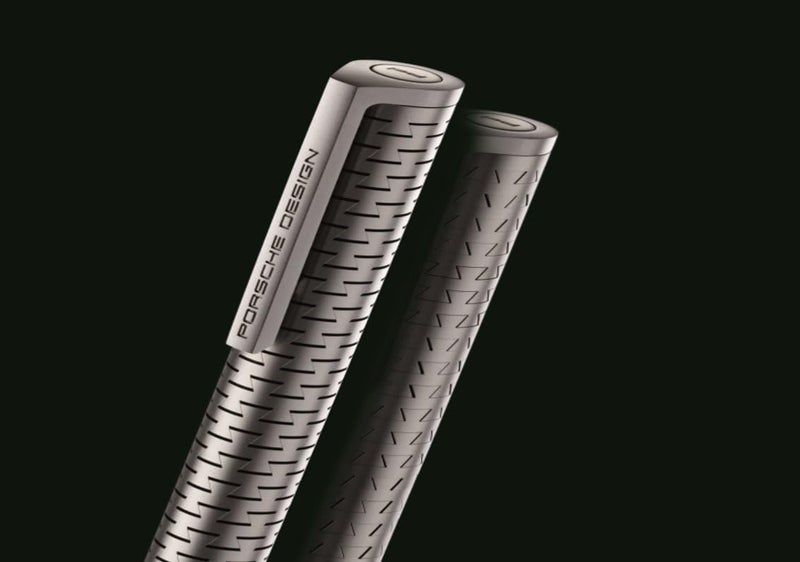 بورشه ديزاين قلم بورش ديزاين بي 3115 ليزر فليكس  جاف فضي - Image 2